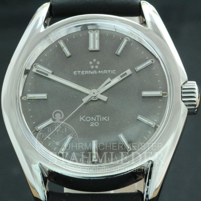 Eterna-Matic KonTiki 20 Stahl Cal.1479K 1968 Rev.04/2017