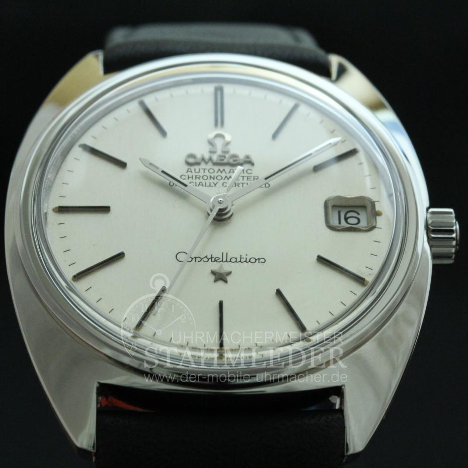 Omega Constellation Chronometer Stahl 1966 Revision 12/2017