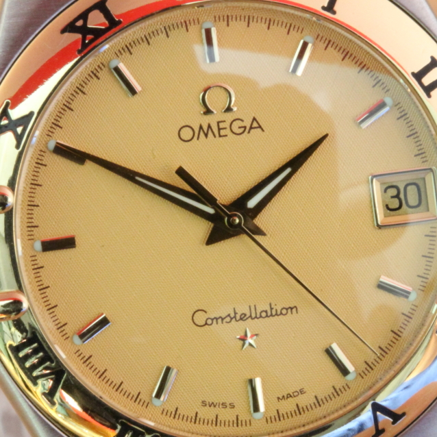 Omega Constellation Stahl/14kt Gold Cal.1532 2004 Revision 12/2014